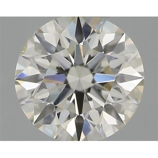 0.36 Carat Round H SI1 EX IGI Natural Diamond