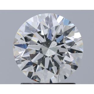 1.7 Carat Round I SI2 EX GIA Natural Diamond