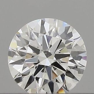 0.23 Carat Round D VVS2 EX GIA Natural Diamond