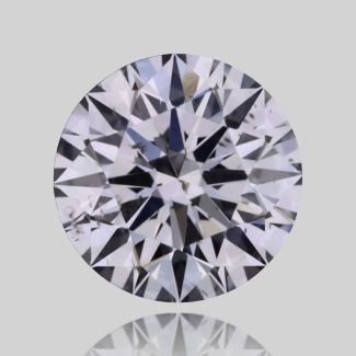 0.4 Carat Round F SI2 EX GIA Natural Diamond