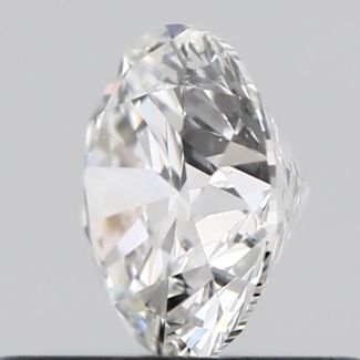 0.45 Carat Round F SI1 EX GIA Natural Diamond