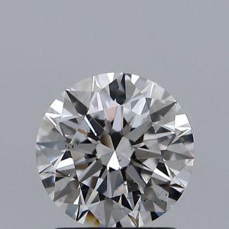 1.25 Carat Round D SI1 EX GIA Natural Diamond