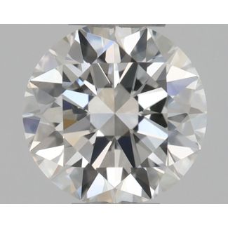 0.3 Carat Round F VVS1 EX GIA Natural Diamond