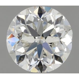 0.9 Carat Round H VS2 GD EX GIA Natural Diamond