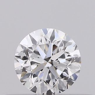 0.3 Carat Round D SI2 GD EX VG GIA Natural Diamond