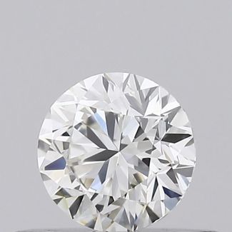 0.3 Carat Round H VVS2 VG EX GIA Natural Diamond