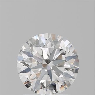 1.7 Carat Round H SI1 EX GIA Natural Diamond