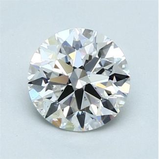 1.1 Carat Round F VS1 EX GIA Natural Diamond