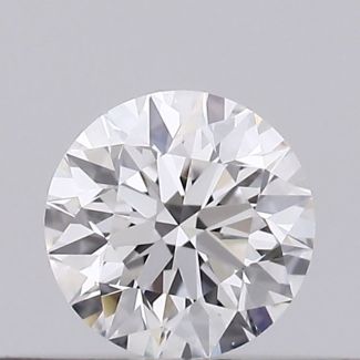 0.2 Carat Round E VVS1 EX GIA Natural Diamond