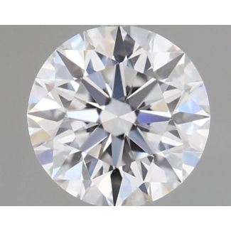 0.32 Carat Round D VS1 EX GIA Natural Diamond