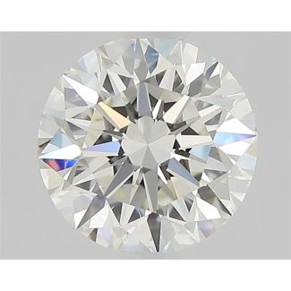 1.02 Carat Round H VVS2 EX IGI Natural Diamond