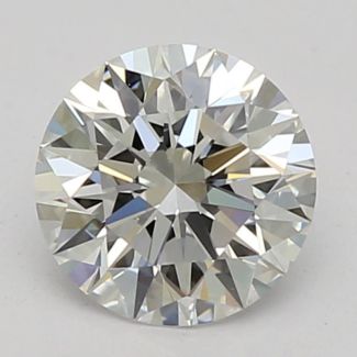 0.50 Carat Round E VVS2 EX GIA Natural Diamond