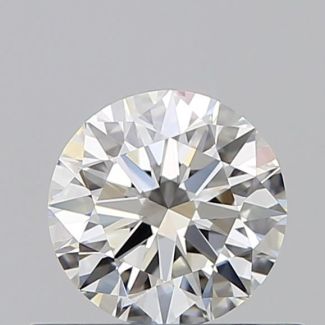 0.5 Carat Round H IF EX VG GIA Natural Diamond