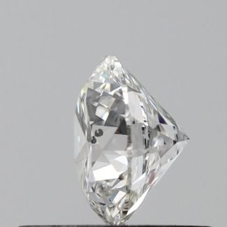 0.56 Carat Round F SI1 EX GIA Natural Diamond