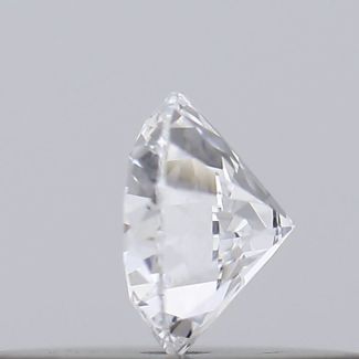 0.18 Carat Round D VVS2 EX GIA Natural Diamond