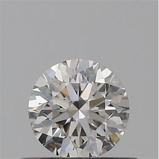 0.36 Carat Round H SI1 EX GIA Natural Diamond