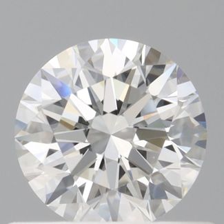 0.6 Carat Round G VVS1 EX GIA Natural Diamond