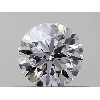 0.33 Carat Round D IF EX GIA Natural Diamond