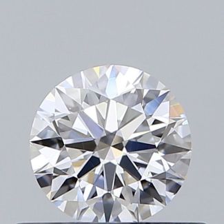 0.45 Carat Round D VS2 EX VG GIA Natural Diamond