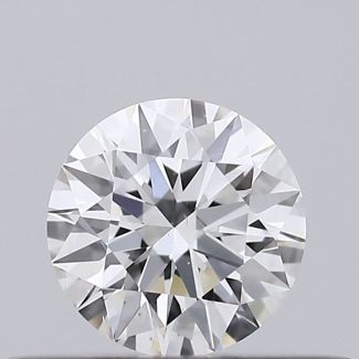 0.27 Carat Round E SI1 EX GIA Natural Diamond