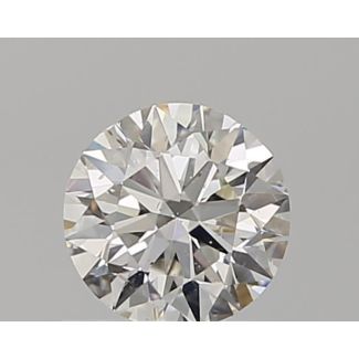 0.5 Carat Round I SI1 EX VG GIA Natural Diamond