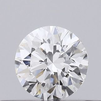 0.25 Carat Round D VS2 EX GIA Natural Diamond