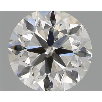 0.70 Carat Round G SI1 VG GIA Natural Diamond