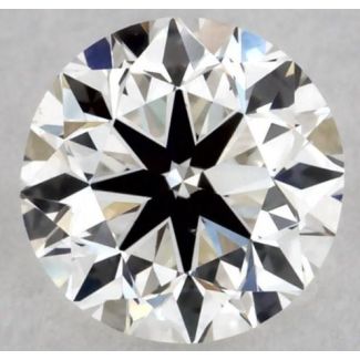 0.30 Carat Round H SI1 VG EX GIA Natural Diamond