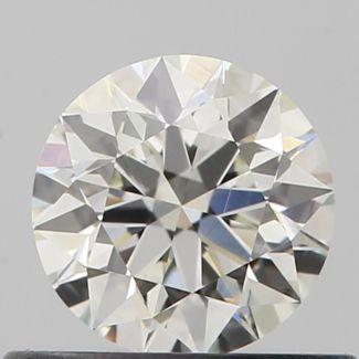 0.5 Carat Round I VS2 EX VG GIA Natural Diamond