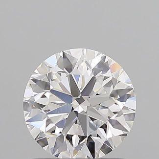 1.02 Carat Round D VVS2 VG EX GIA Natural Diamond