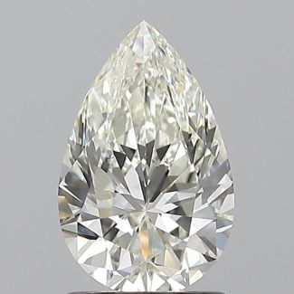 1.23 Carat Pear H IF - EX IGI Natural Diamond