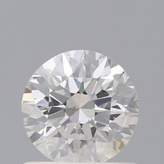 0.70 Carat Round H SI1 EX VG GIA Natural Diamond