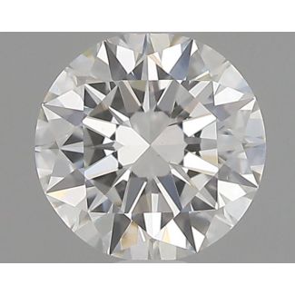 0.7 Carat Round F VS1 EX GD GIA Natural Diamond