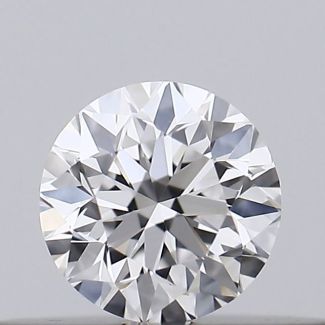 0.18 Carat Round D VS1 VG EX GIA Natural Diamond