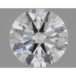 1.02 Carat Round D SI2 EX GIA Natural Diamond