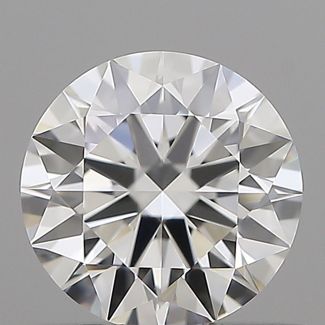 0.5 Carat Round E VS1 EX GIA Natural Diamond