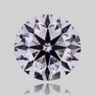 0.4 Carat Round H SI1 VG EX GIA Natural Diamond