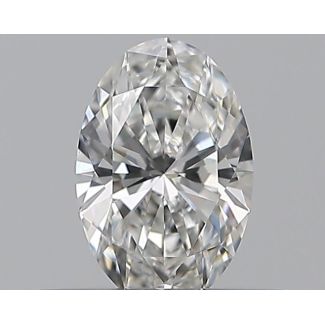 0.31 Carat Oval E IF - EX VG GIA Natural Diamond