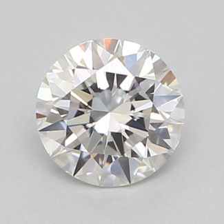 0.31 Carat Round F IF EX GIA Natural Diamond