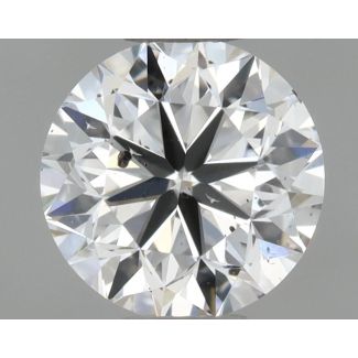 0.5 Carat Round D SI2 VG EX GIA Natural Diamond