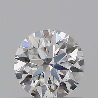 0.51 Carat Round E VS2 EX GIA Natural Diamond