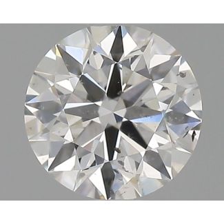 0.4 Carat Round G SI2 EX GIA Natural Diamond