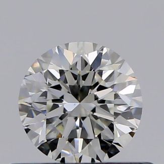 0.41 Carat Round I VS2 VG EX GIA Natural Diamond