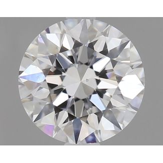 0.71 Carat Round D VS1 EX GIA Natural Diamond