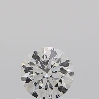 0.32 Carat Round H VS1 EX GIA Natural Diamond