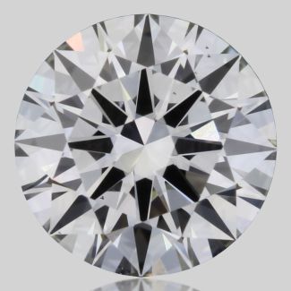 0.52 Carat Round H VS2 EX GIA Natural Diamond