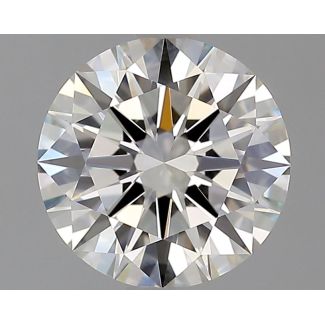 1.28 Carat Round I VVS2 EX GIA Natural Diamond