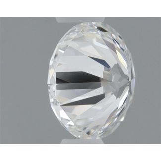 0.41 Carat Round E VVS2 EX GIA Natural Diamond