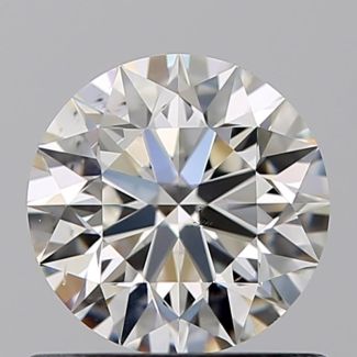 0.70 Carat Round I VS2 EX GIA Natural Diamond