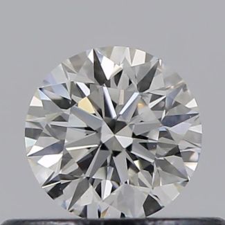 0.33 Carat Round F VVS2 EX GIA Natural Diamond